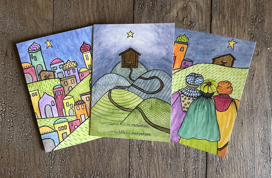 Nativity Themed Christmas Card Set