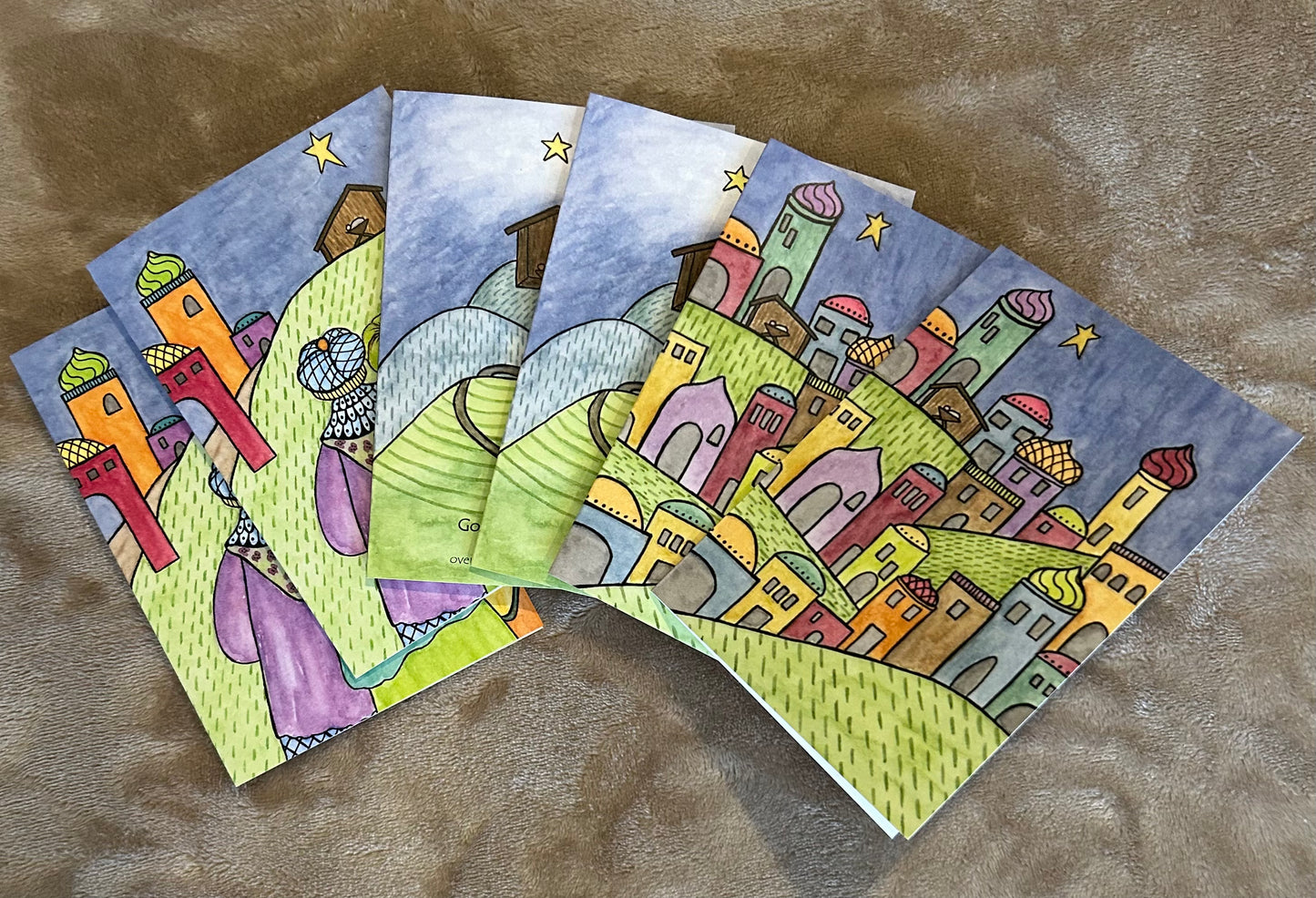 Nativity Themed Christmas Card Set