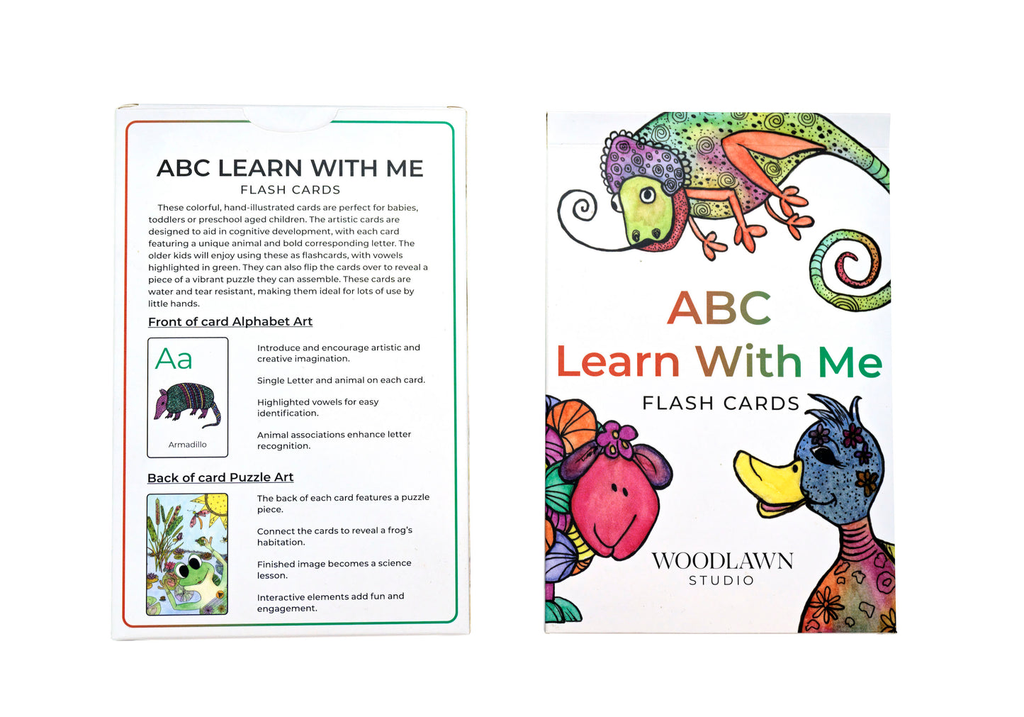 ABC Learn With Me Flash Cards