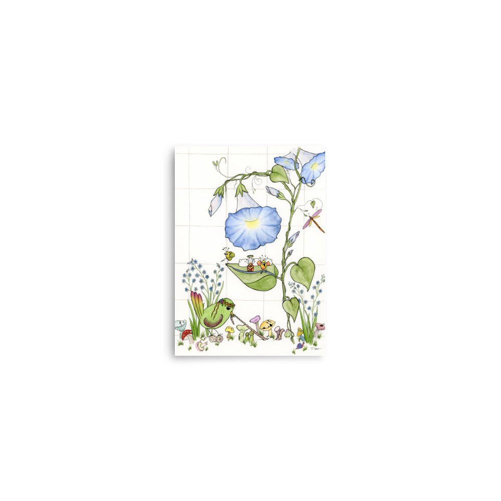 Morning Glory Premium Print